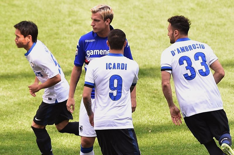 Maxi Lopez refused to shake Mauro Icardi's hand